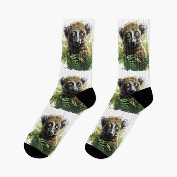 Item preview, Bamboo lemur, lemurs designed and sold by DerSenat.