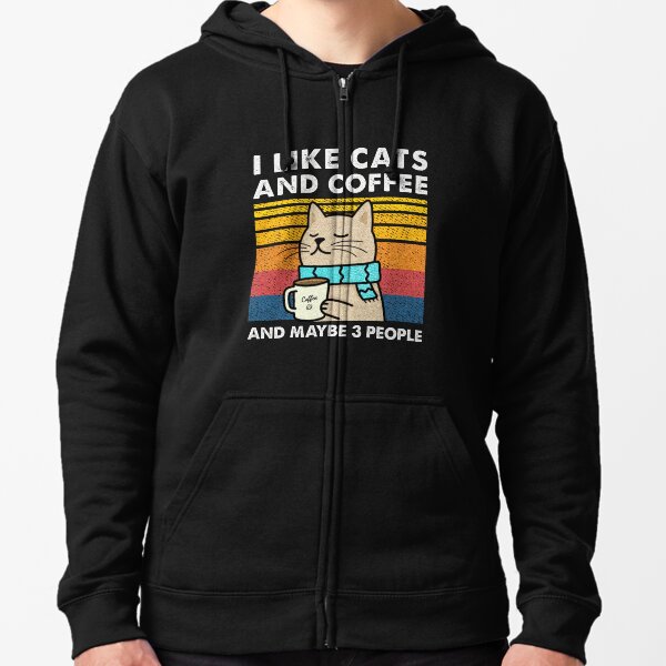 Item preview, I Like cats And Coffee And Maybe 3 People designed and sold by BestDesignscool.