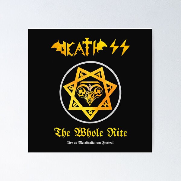 Item preview, Death SS - The Whole Rite album 2019 designed and sold by JOSE SOTO.