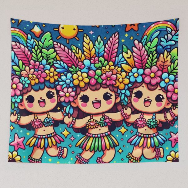 Item preview, Enchanting Hula Kids - 028 designed and sold by sagaofsilence.