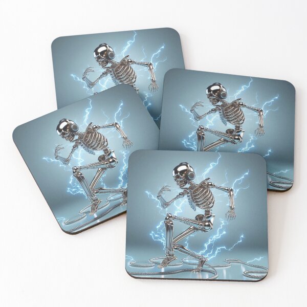Item preview, Funny Skeleton Dancing while Listening to Electronic Music designed and sold by GaborSkeleton.