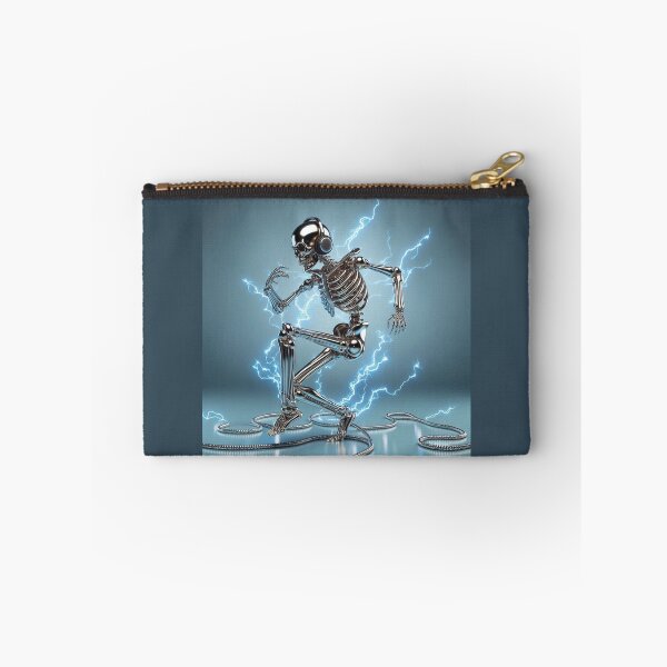Item preview, Funny Skeleton Dancing while Listening to Electronic Music designed and sold by GaborSkeleton.