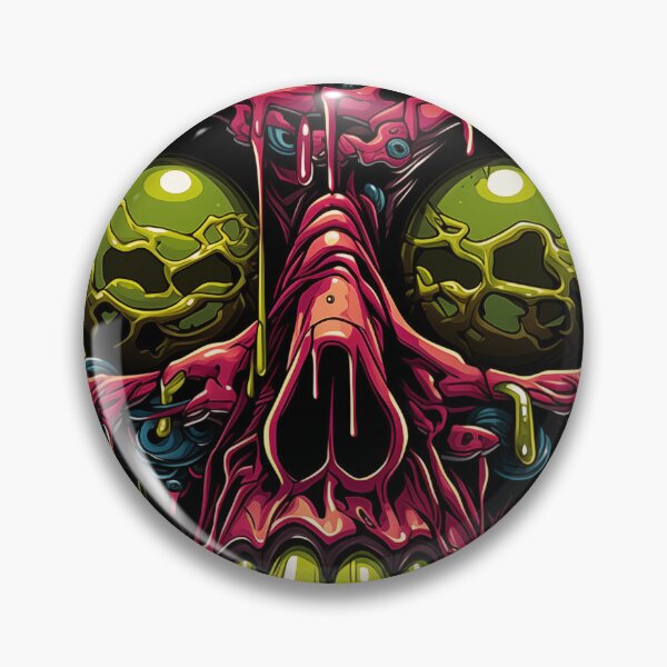 Item preview, Bubblegum Decay Skull Art designed and sold by robertmullineux.