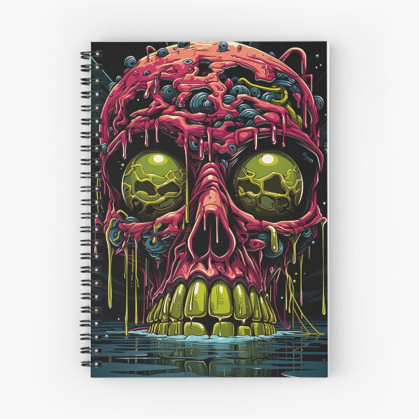 Item preview, Bubblegum Decay Skull Art designed and sold by robertmullineux.