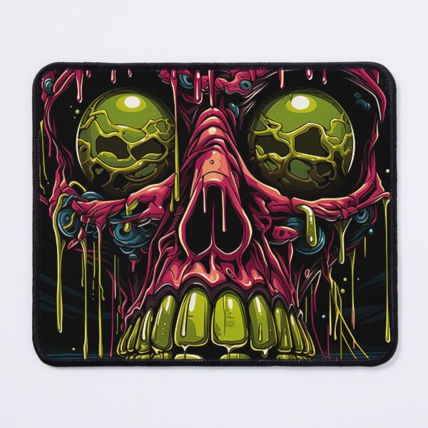 Item preview, Bubblegum Decay Skull Art designed and sold by robertmullineux.