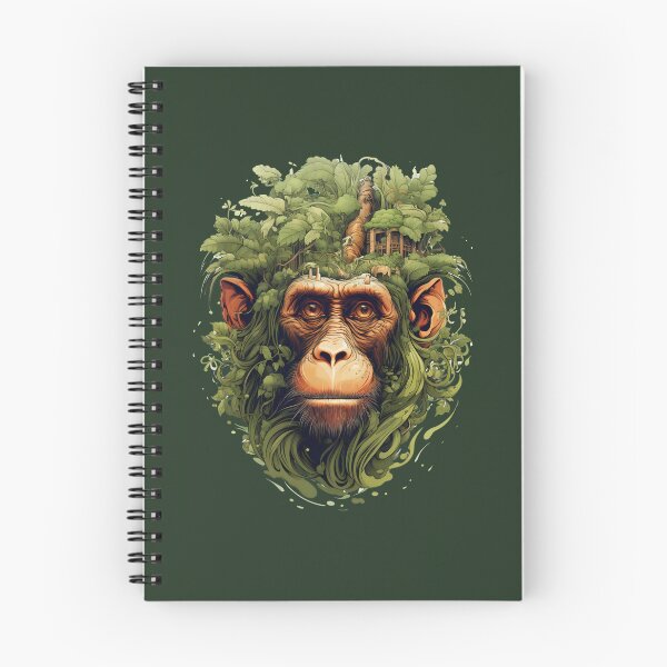 Item preview, Chimpanzee Monkey Forest designed and sold by DerSenat.