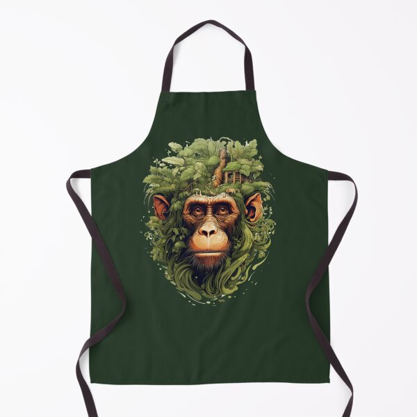 Item preview, Chimpanzee Monkey Forest designed and sold by DerSenat.