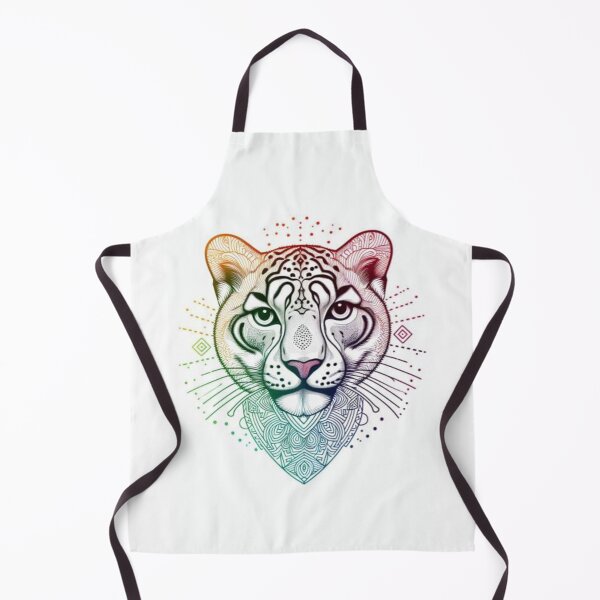 Item preview, Serene Snow Leopard designed and sold by SerenPrintables.