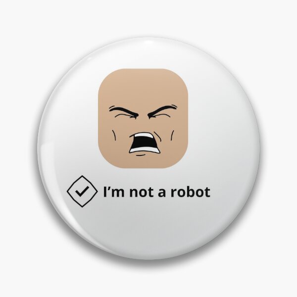 Item preview, im not a robot designed and sold by VR8VR.