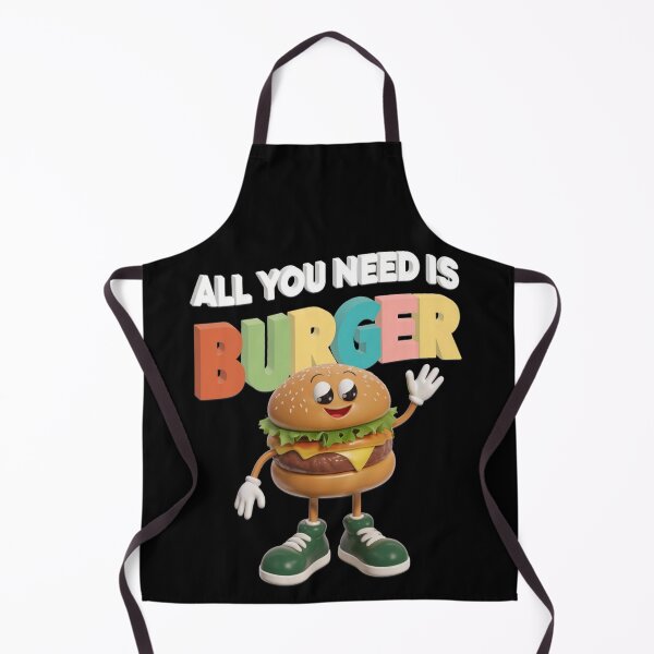 Artikelvorschau, Alles was du brauchst ist Burger - Maskottchen Burger entworfen und verkauft von JansenGS.