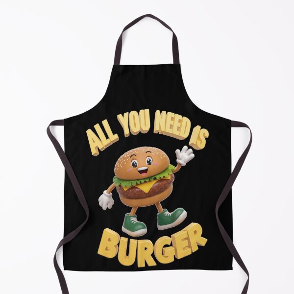 Artikelvorschau, Alles was du brauchst ist Burger - Maskottchen Burger entworfen und verkauft von JansenGS.
