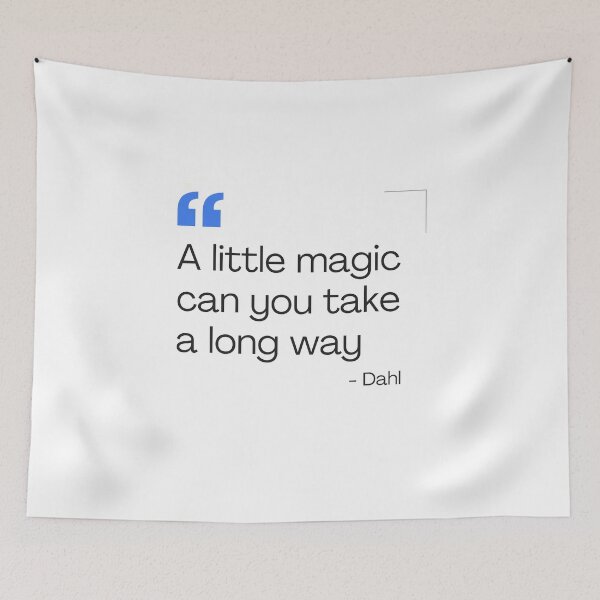 Item preview, A Little magic can you take a long way designed and sold by whiitexr6.