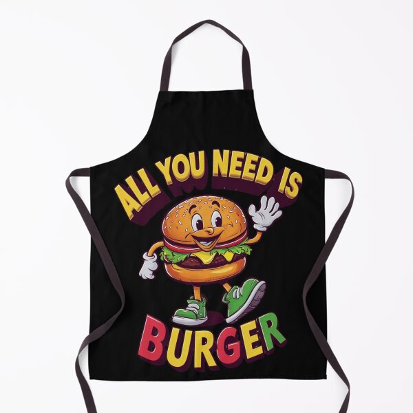 Artikelvorschau, Alles was du brauchst ist Burger - Maskottchen Burger entworfen und verkauft von JansenGS.