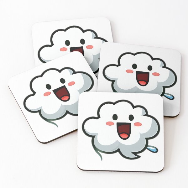 Item preview, Cheerful kawaii Cumulus: A Whimsical Sky Character designed and sold by StickyGuys.