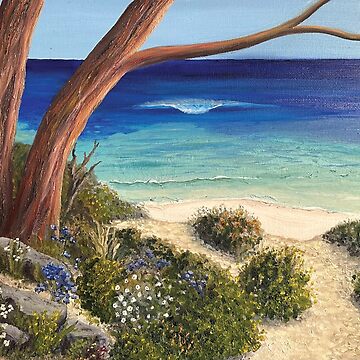 Artwork thumbnail, Heading Down To The Beach by Kelly Logan