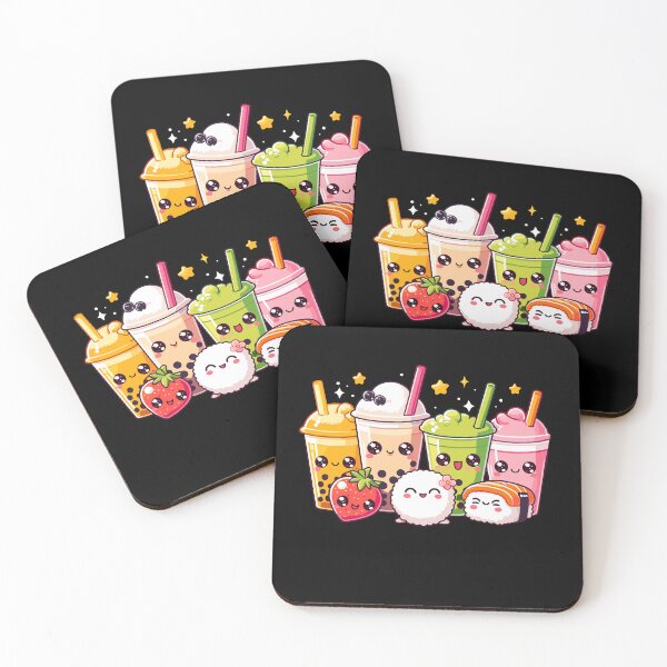 Item preview, Boba Tea And Sushi Funny Kawaii Bubble Tea Lover Graphic designed and sold by Dressed For  Duty.