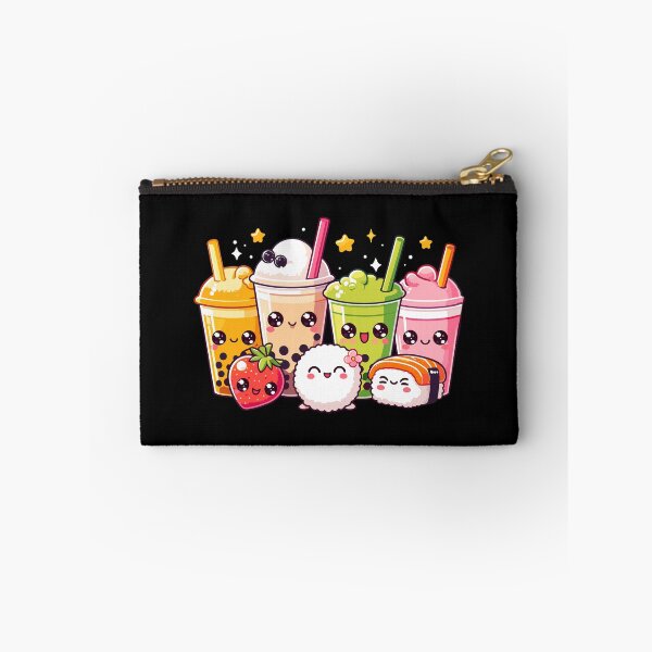 Item preview, Boba Tea And Sushi Funny Kawaii Bubble Tea Lover Graphic designed and sold by Dressed For  Duty.