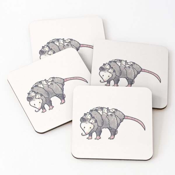 Artikelvorschau, Opossum-Familie entworfen und verkauft von Artofmayara.