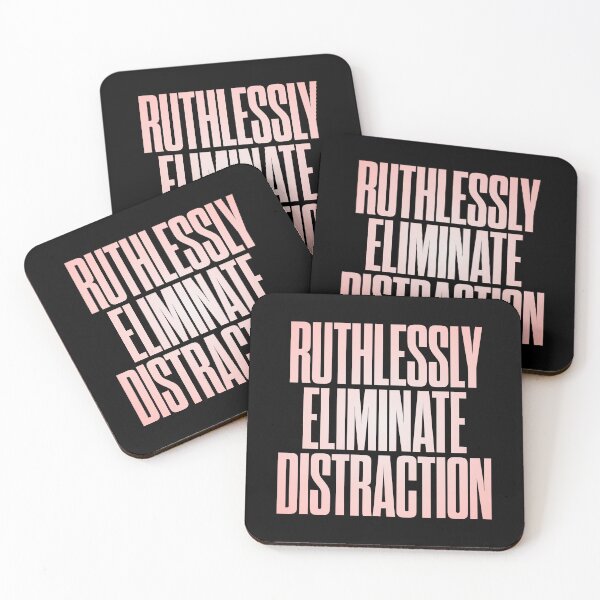 Item preview, Ruthlessly eliminate distraction. v.2 designed and sold by x1brett.