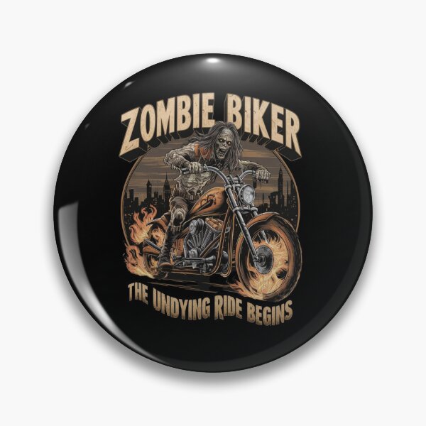 Item preview, Zombie biker designed and sold by JansenGS.