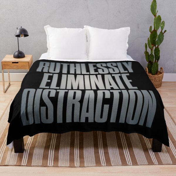 Item preview, Ruthlessly eliminate distraction. v.4 designed and sold by x1brett.