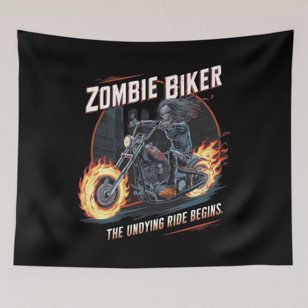 Item preview, Zombie biker designed and sold by JansenGS.