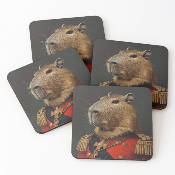 Item preview, Military Capybara Royal Uniform designed and sold by DigitalLegends1.