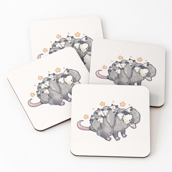 Item preview, Adorable Opossum family  designed and sold by Artofmayara.