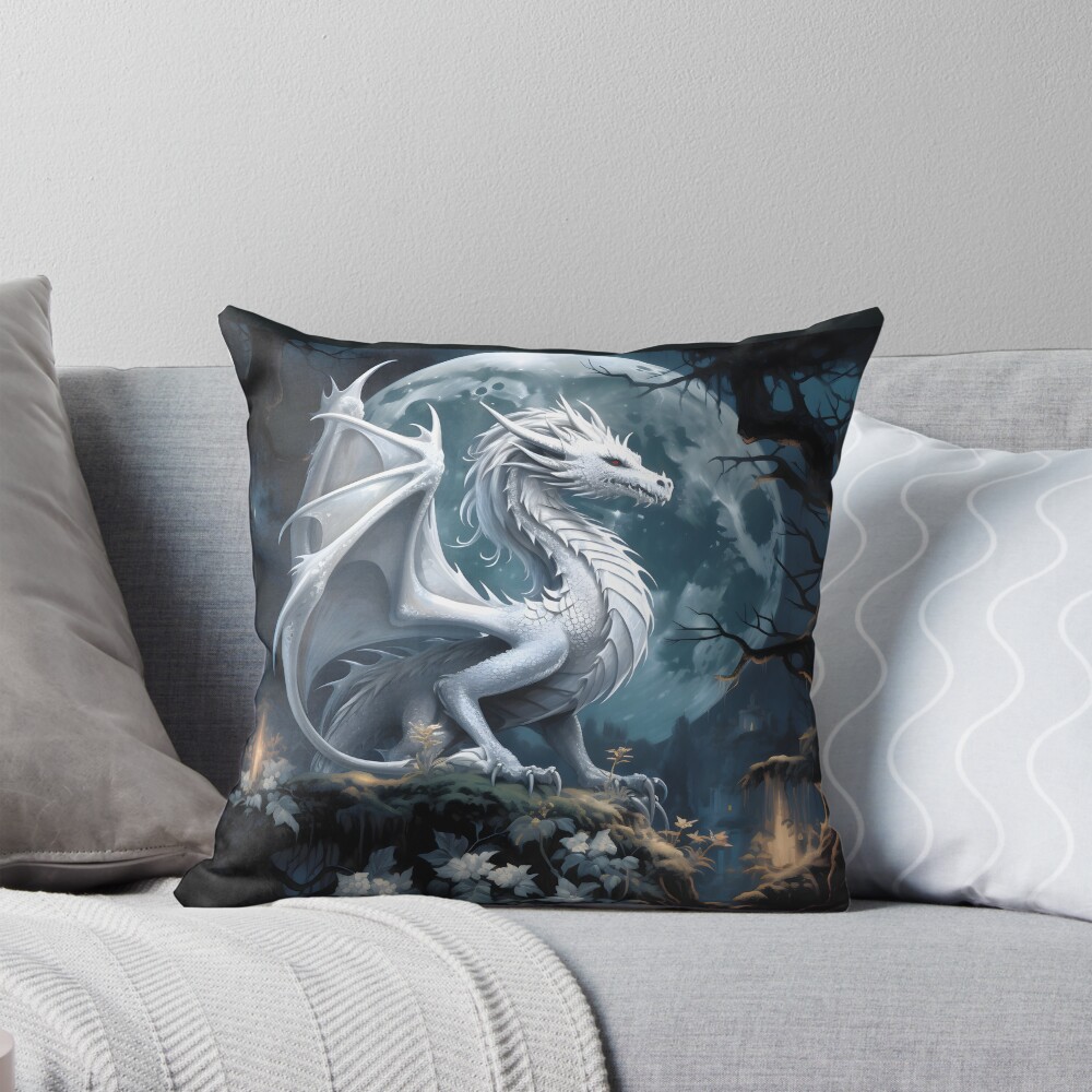 Item preview, Throw Pillow designed and sold by FantasyFusion.