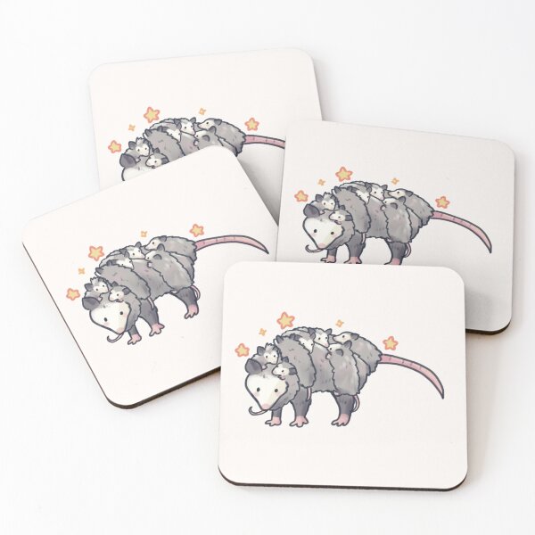 Item preview, Adorable Opossum family art designed and sold by Artofmayara.