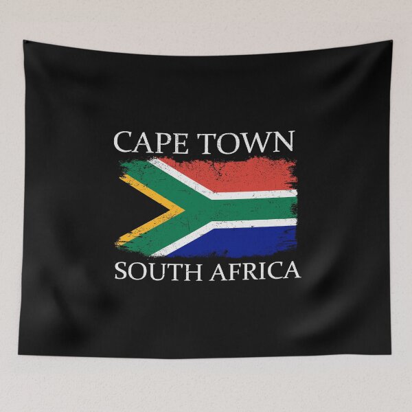 Artikelvorschau, Cape Town South Africa Flag South Africa Country Visitor entworfen und verkauft von farhanhafeez.