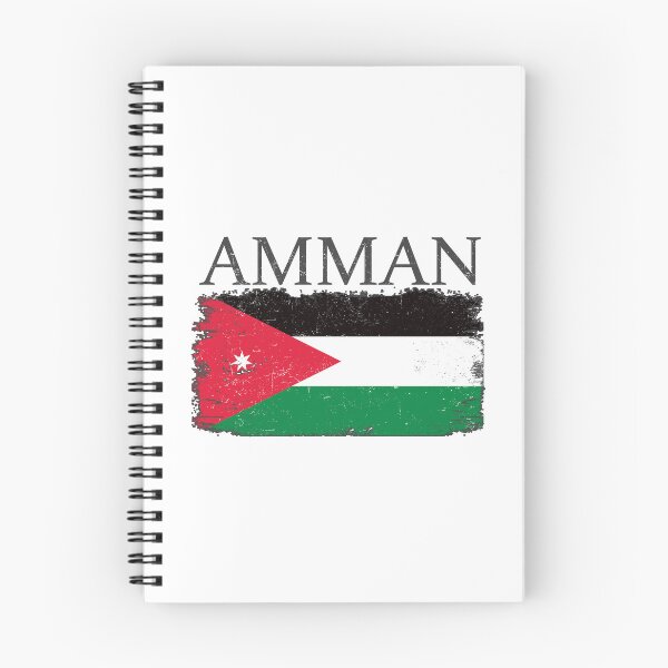 Item preview, Amman Jordan Flag Jordan Tourist Capital Jordan Country designed and sold by farhanhafeez.