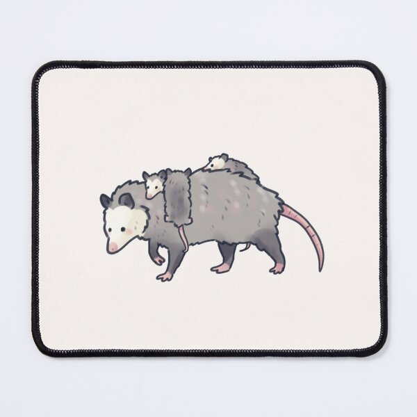 Item preview, Adorable Opossum family illustration designed and sold by Artofmayara.