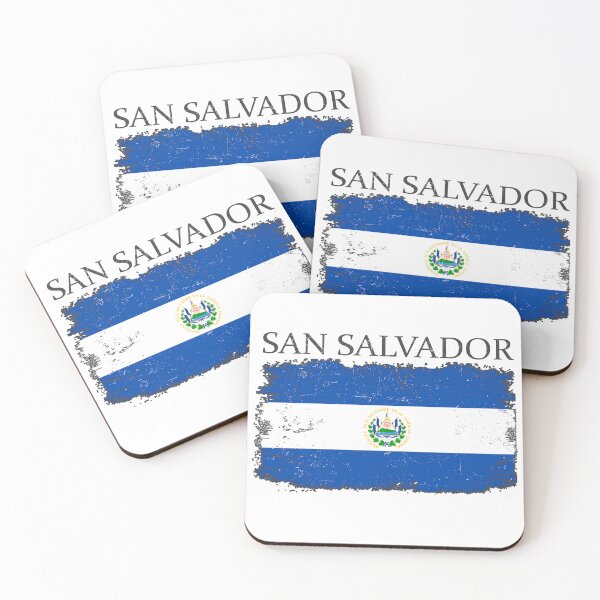 Artikelvorschau, San Salvador El Salvador Flag Capital City El Salvador entworfen und verkauft von farhanhafeez.
