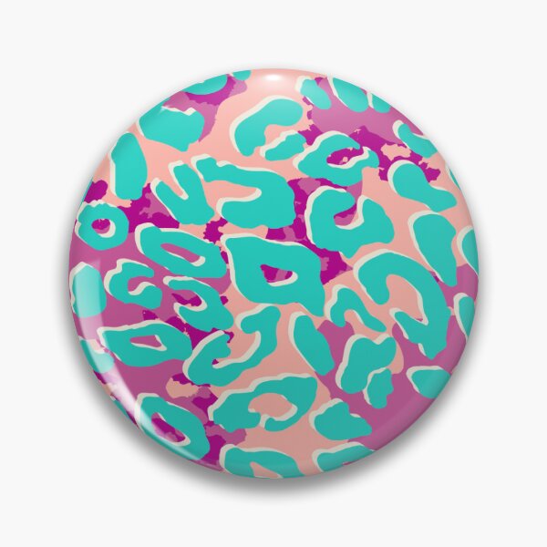 Item preview, Colored hide spots, Turquoise-Fuchsia designed and sold by Alex  Blud.