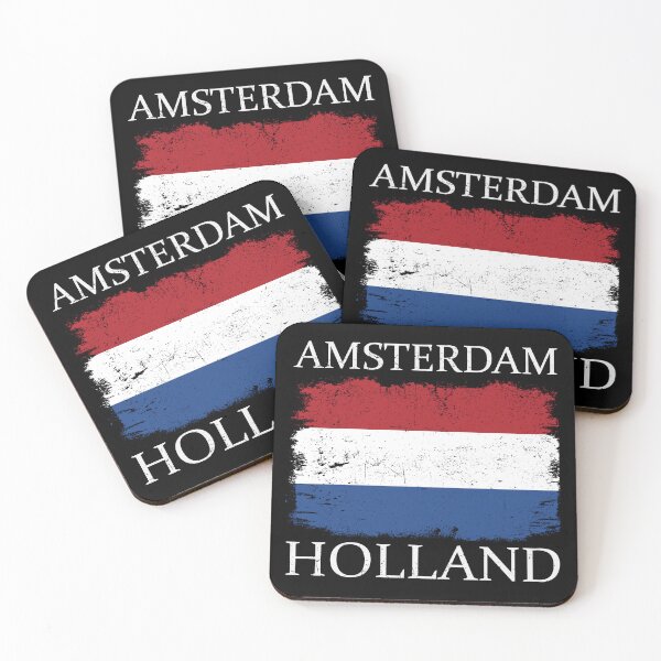 Item preview, Amsterdam Holland Flag Holland Tourist Amsterdam Visitor designed and sold by farhanhafeez.