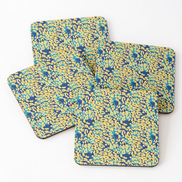 Item preview, Colored hide spots, Yellow-blue designed and sold by Alex  Blud.
