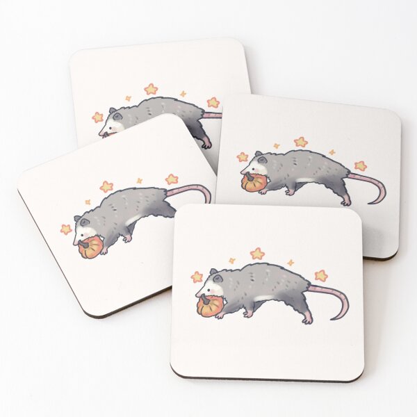 Item preview, Silly Opossum holding pumpkin  designed and sold by Artofmayara.