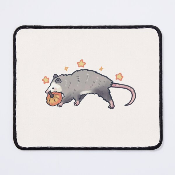 Item preview, Silly Opossum holding pumpkin designed and sold by Artofmayara.