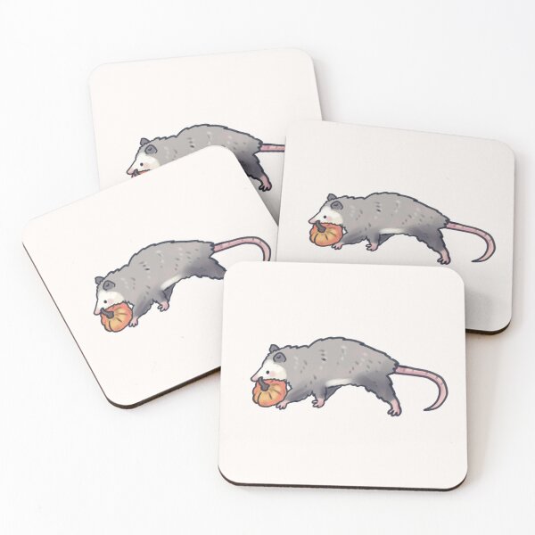 Item preview, Opossum holding pumpkin  designed and sold by Artofmayara.