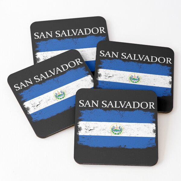 Artikelvorschau, San Salvador El Salvador Flag Capital City El Salvador entworfen und verkauft von farhanhafeez.