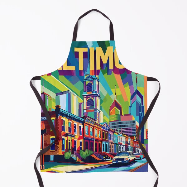 Item preview, Baltimore Poster Baltimore art designed and sold by nomiraclehere.
