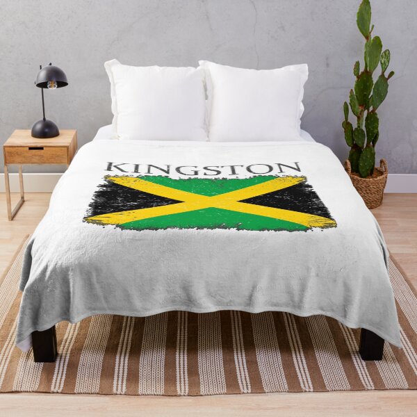 Artikelvorschau, Kingston Jamaica Flag Jamaica Capital Jamaica Tourist entworfen und verkauft von farhanhafeez.