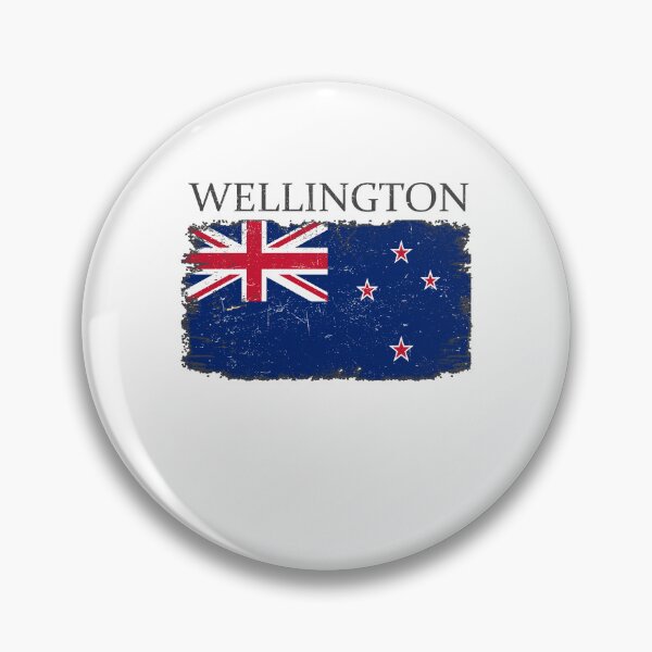 Artikelvorschau, Wellington New Zealand Flag Capital City New Zealand entworfen und verkauft von farhanhafeez.