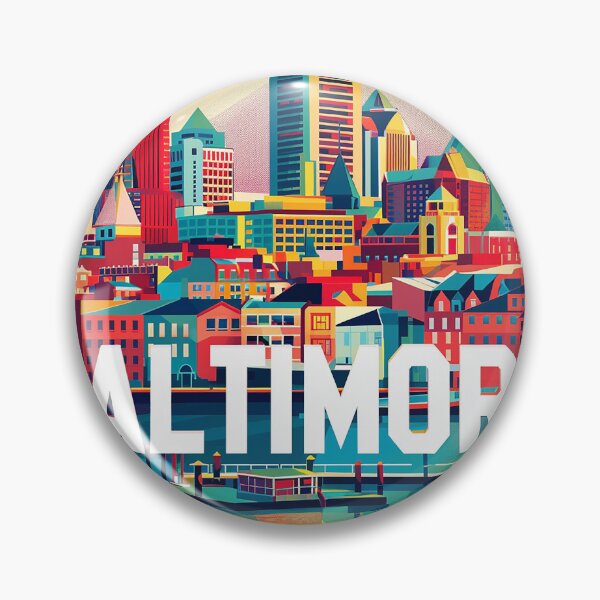 Artikelvorschau, Baltimore Druck Baltimore Vektorgrafiken entworfen und verkauft von nomiraclehere.