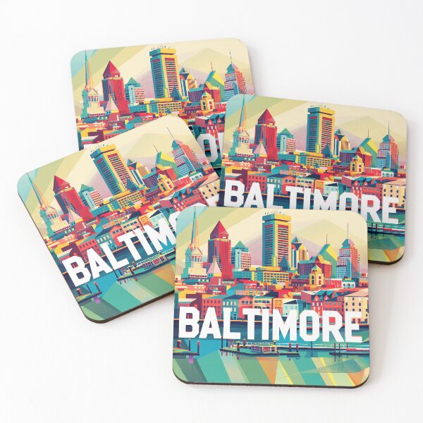 Item preview, Baltimore Print Baltimore Vector Art  designed and sold by nomiraclehere.