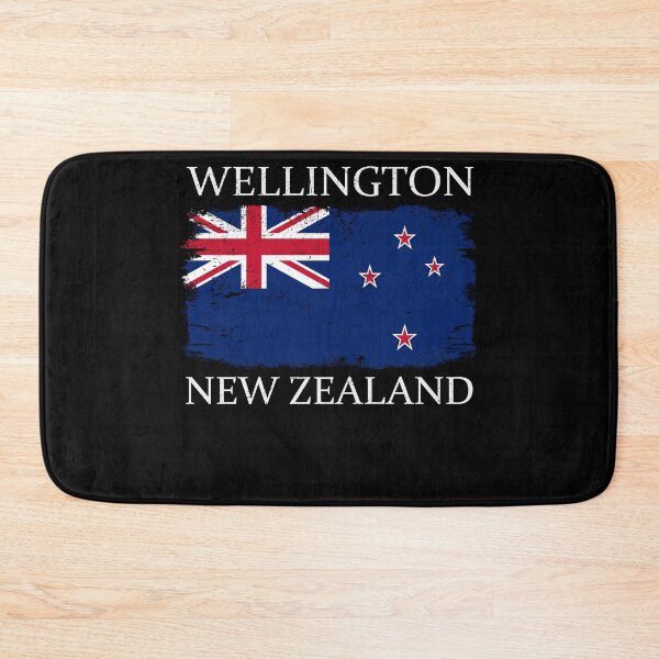 Artikelvorschau, Wellington New Zealand Flag Capital City New Zealand entworfen und verkauft von farhanhafeez.