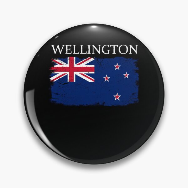 Artikelvorschau, Wellington New Zealand Flag Capital City New Zealand entworfen und verkauft von farhanhafeez.