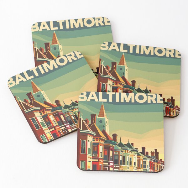 Item preview, Baltimore Print Baltimore Vector Art  designed and sold by nomiraclehere.
