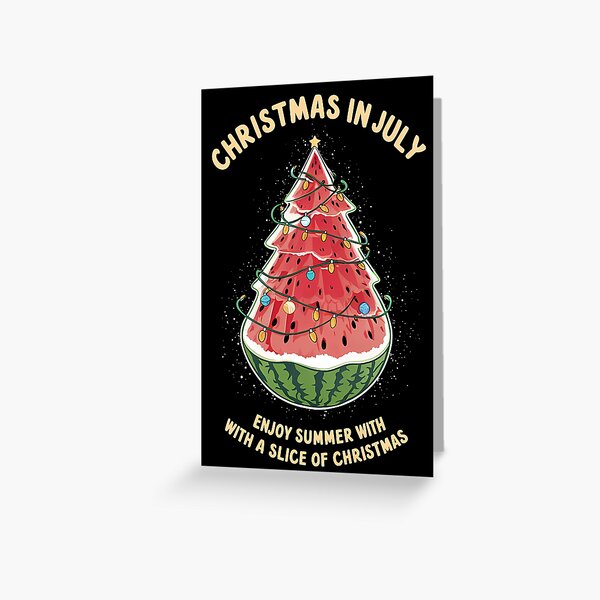Item preview, Noël en juillet designed and sold by Funny Vintage Stickers And T-Shirts.